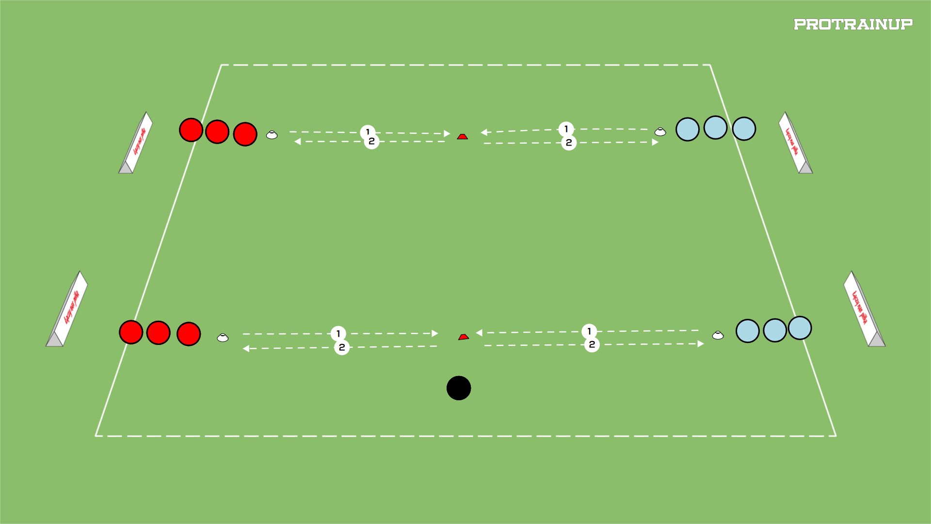 Naśladowanie zwierząt + forma rywalizacji